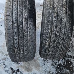 2 Tires For Sale. Size 235 60 R18