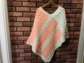 New, one of, ladies or teenagers poncho
