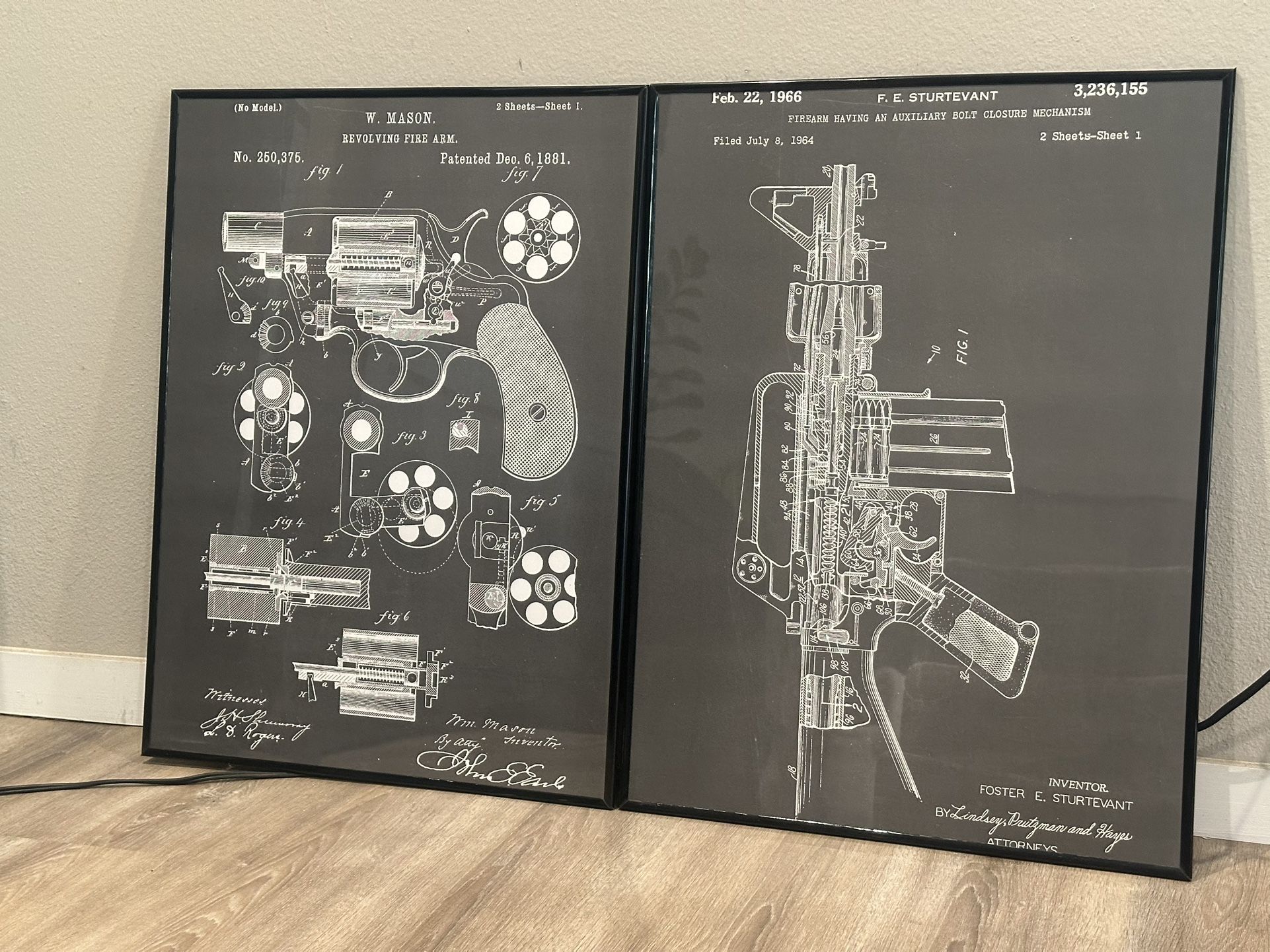 Framed Posters - 24”h x 18”w