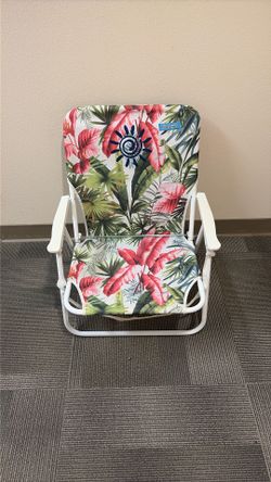 Flowers Beach Chair