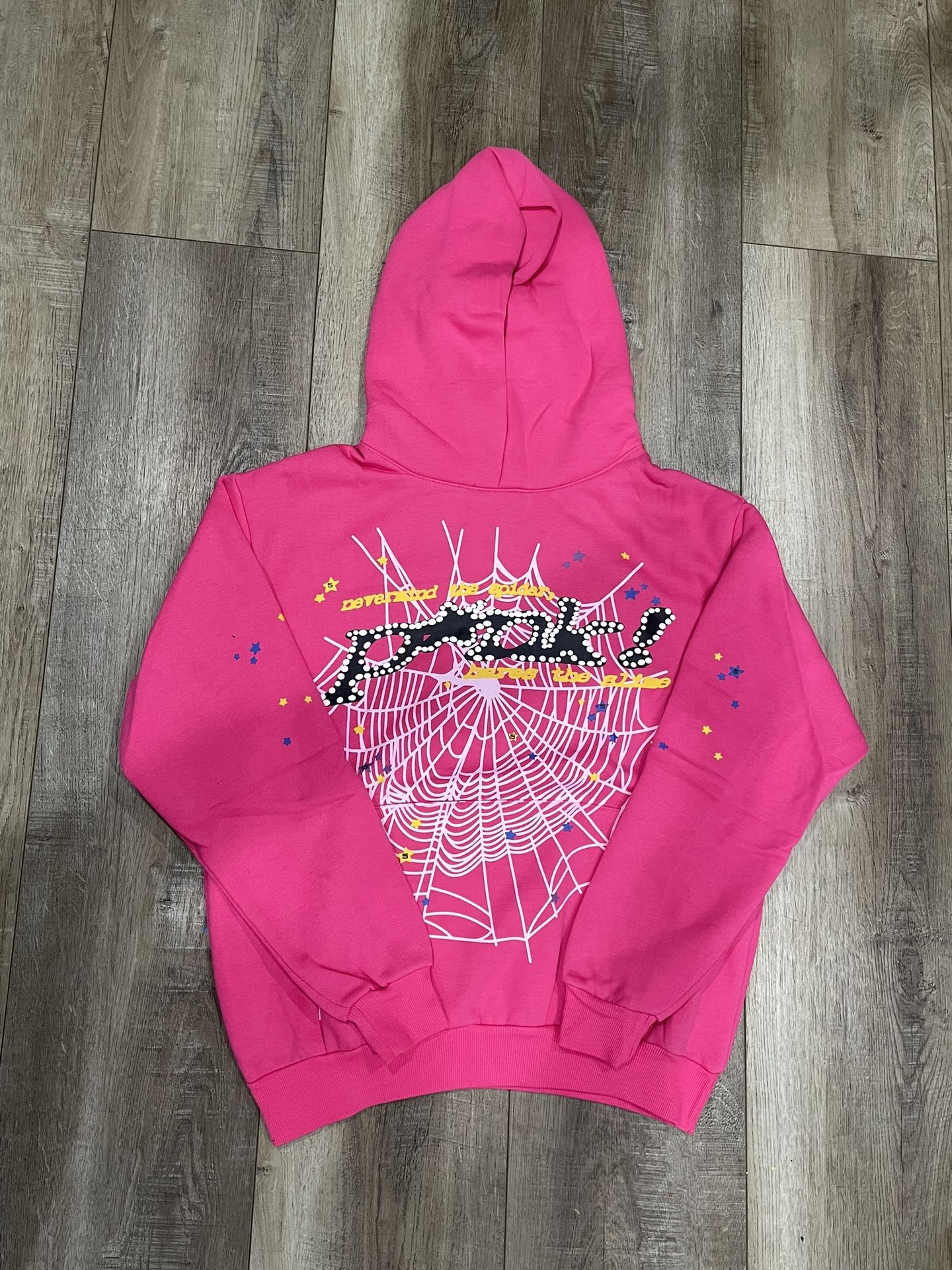 Pink Sp5der Hoodie