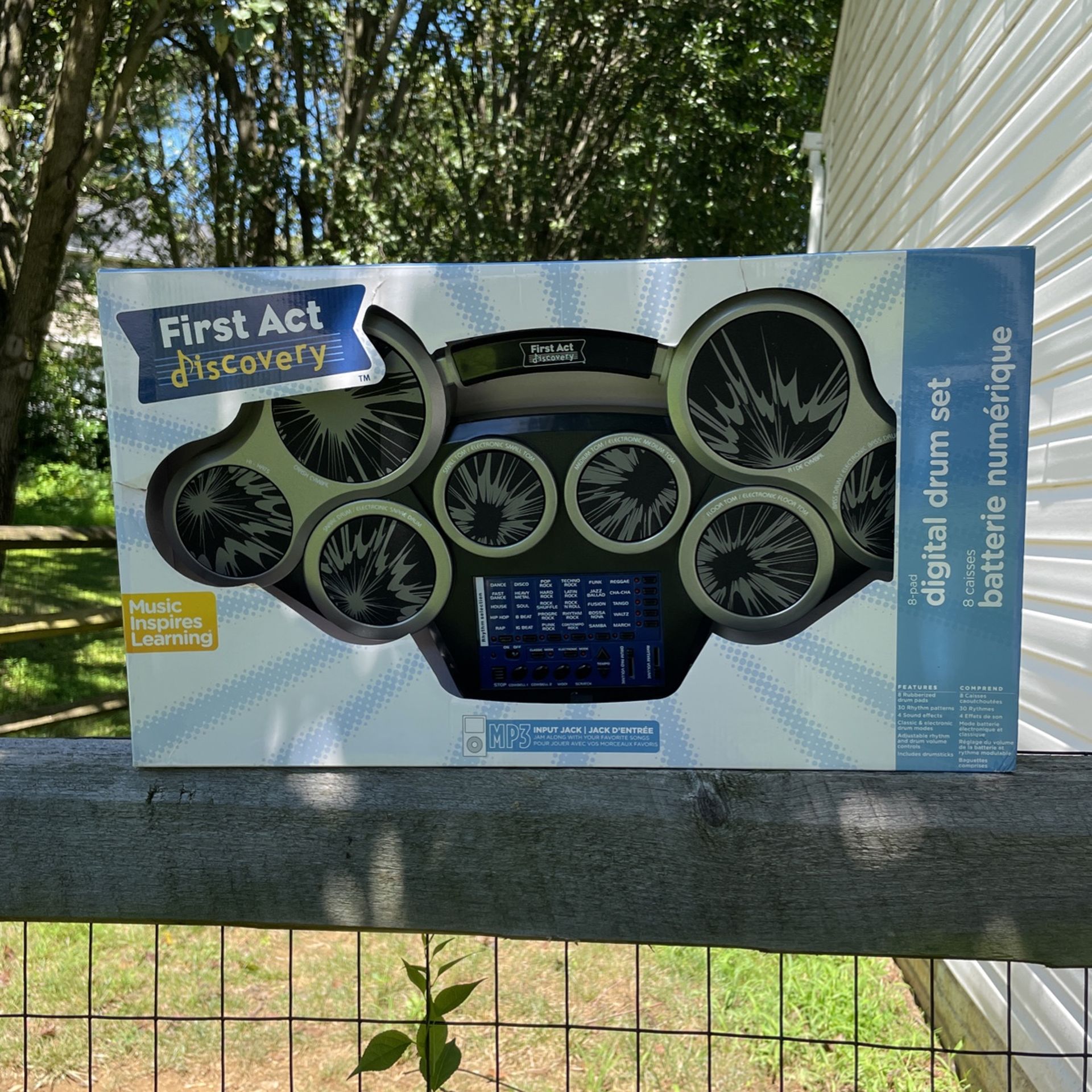 8 Pad Digital Drum Set