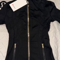 Lululemon Gold Zipper Define Jacket