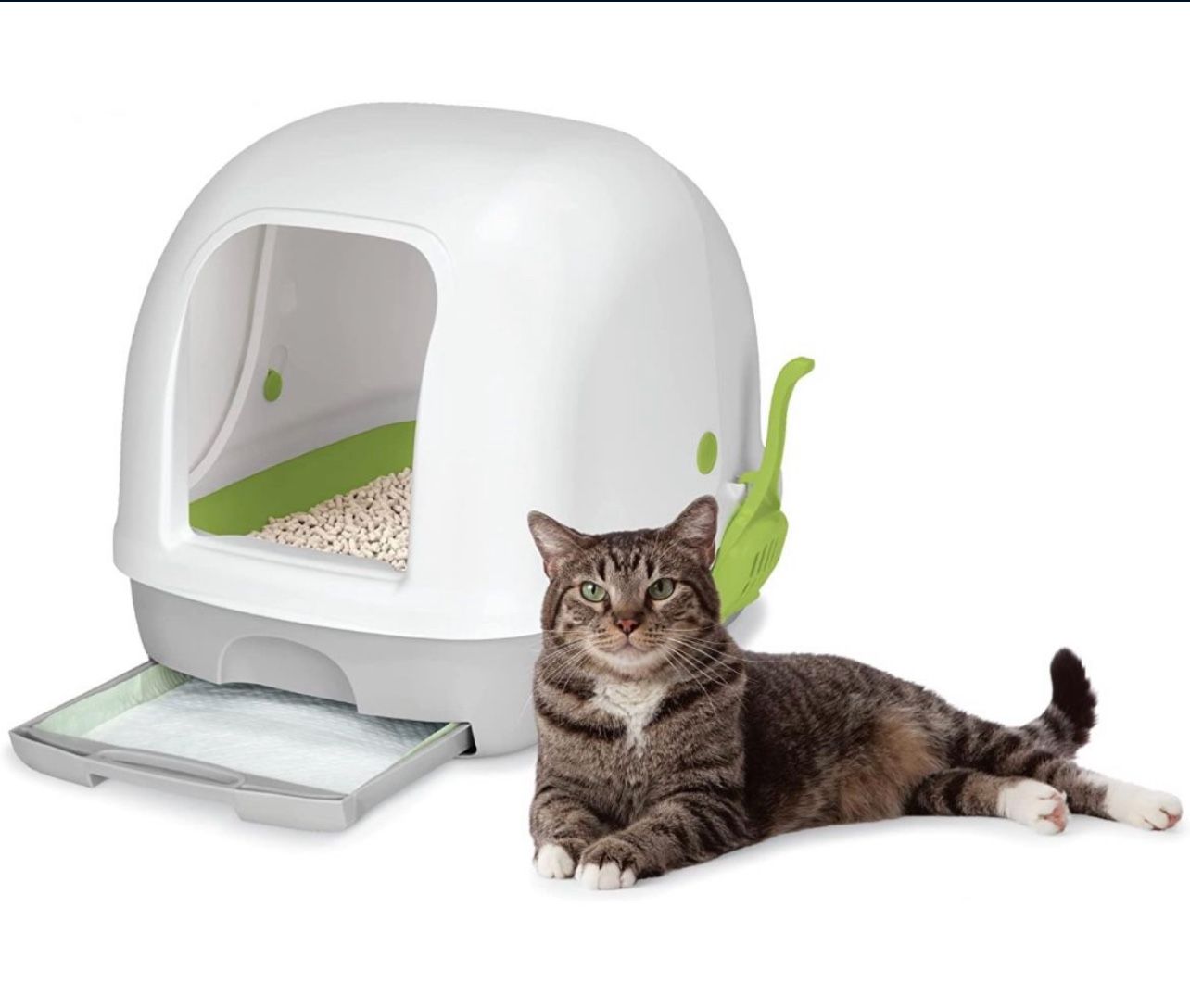 Purina Tidy Cats Hooded Litter Box System, BREEZE Hooded System Litter Box