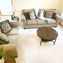 Elegant Ashley Furniture Sofa Set