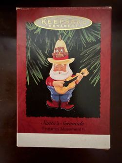 Hallmark Keepsake Santa's Serenade Ornament