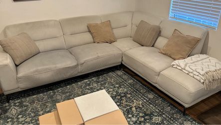 Off-White Sectional Couch