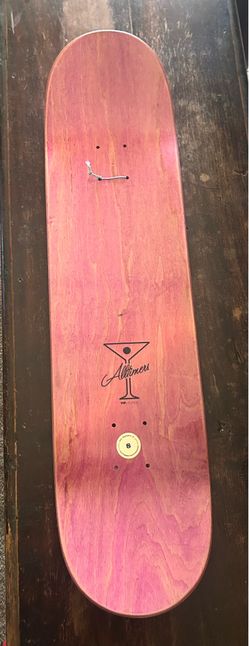 Alltimers Alexis VIP Lounge Power Builder 8.0" Skateboard Deck