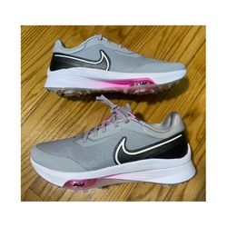 Nike Air Zoom Infinity Tour NEXT% Wolf Grey/Pink Golf Men’s Sz 9 New No Box