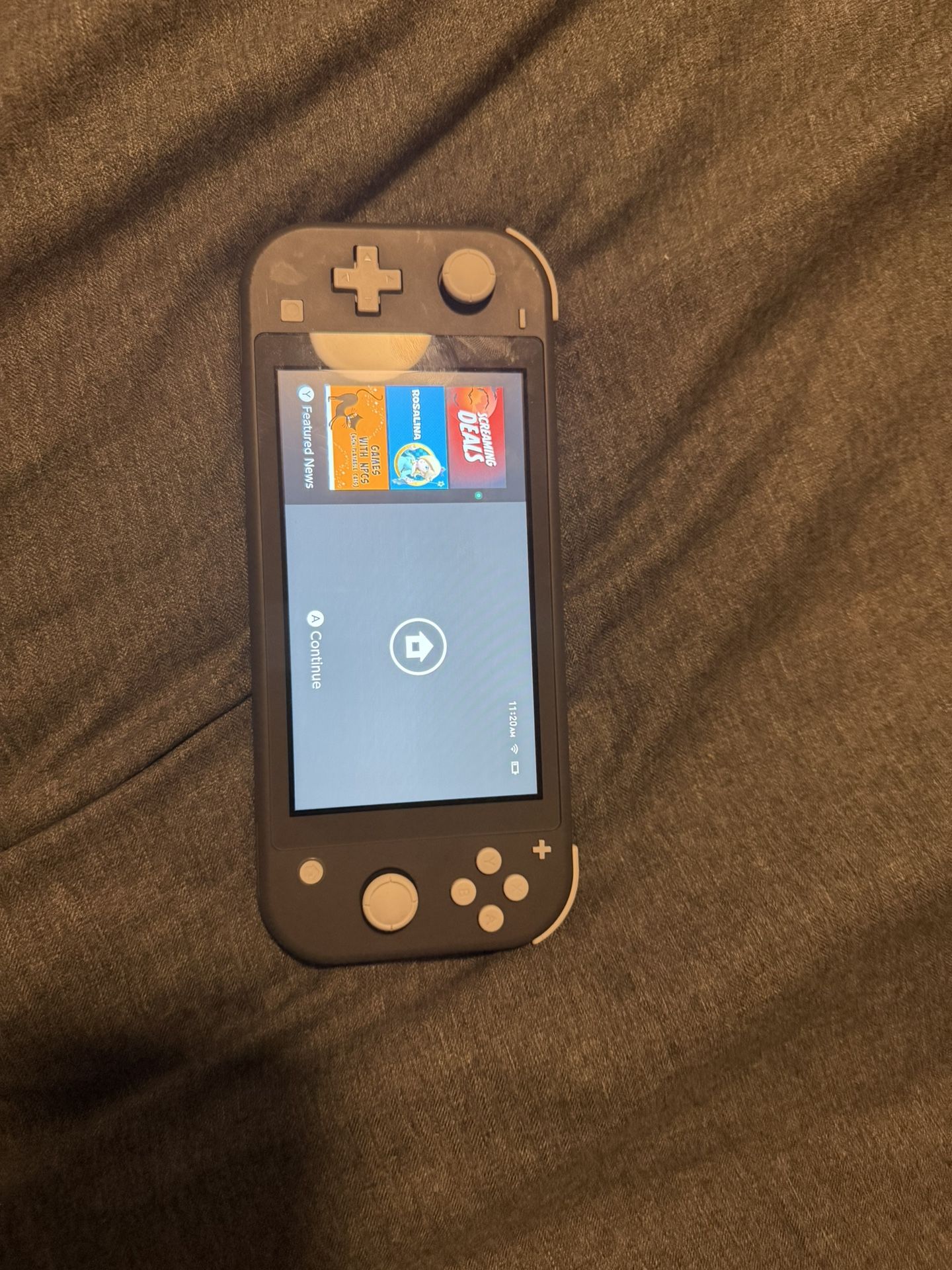 Nitendo Switch  With  2 Games 
