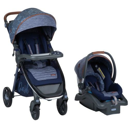 Monbebe Dash All in One Travel System with Memory Foam, Boho