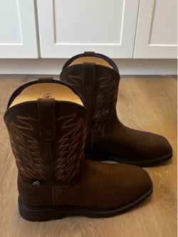 steel toe ariat work boots