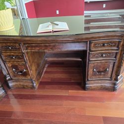 Large Mahogany Desk