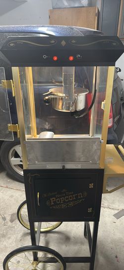 Vintage  style popcorn machine