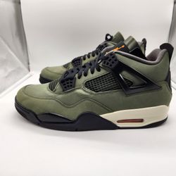 Size 13 -  Jordan 4 Undefeated Retro 2025 Olive Green IB1519-200 NEW DS