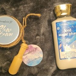 Bath and body works lotion and bath salt