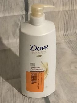 Dove Anti- Frizz Oil Therapy Shampoo. 40 oz. Brand New