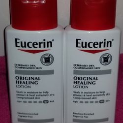 Eucerin Lotions 8.4oz Each 