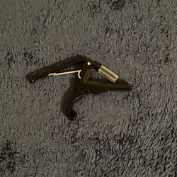 Quick Change Clamp Key Trigger Capo for Acoustic/Electric/Classic Guitar - Black