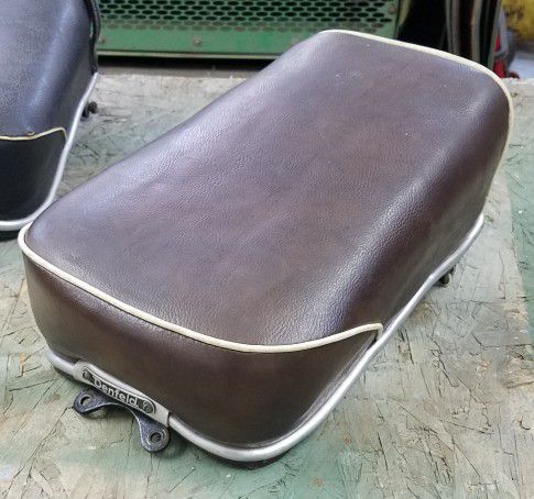 Brown Denfeld Bread Loaf Pillion Seat Pad BMW Motorcycle R60 R69