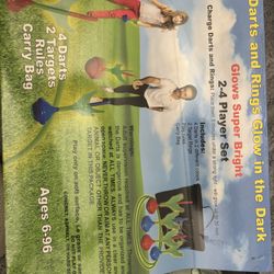 Darts and Rings Glow in the dark