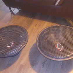 Kicker Subwoofers (Pair) – Great Bass – $75