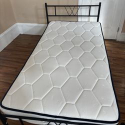 Twin Mattress And Frame 