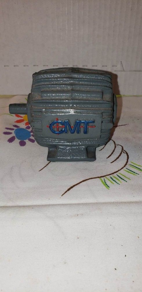Vintage CMT Cast Metal Advertising Piece - City Machine Technologies Youngstown Ohio