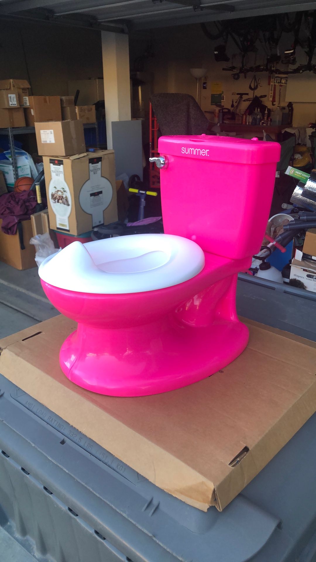 Summer Hot Pink Girls Potty