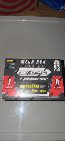 Panini Prizm FIFA World Cup 2026 Mega Box
