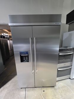 48" KITCHENAID BUILT IN STAINLESS STEEL REFRIGERATOR