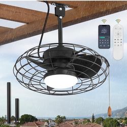 Outdoor Ceiling Fan/ Ventilador para Terrazas 