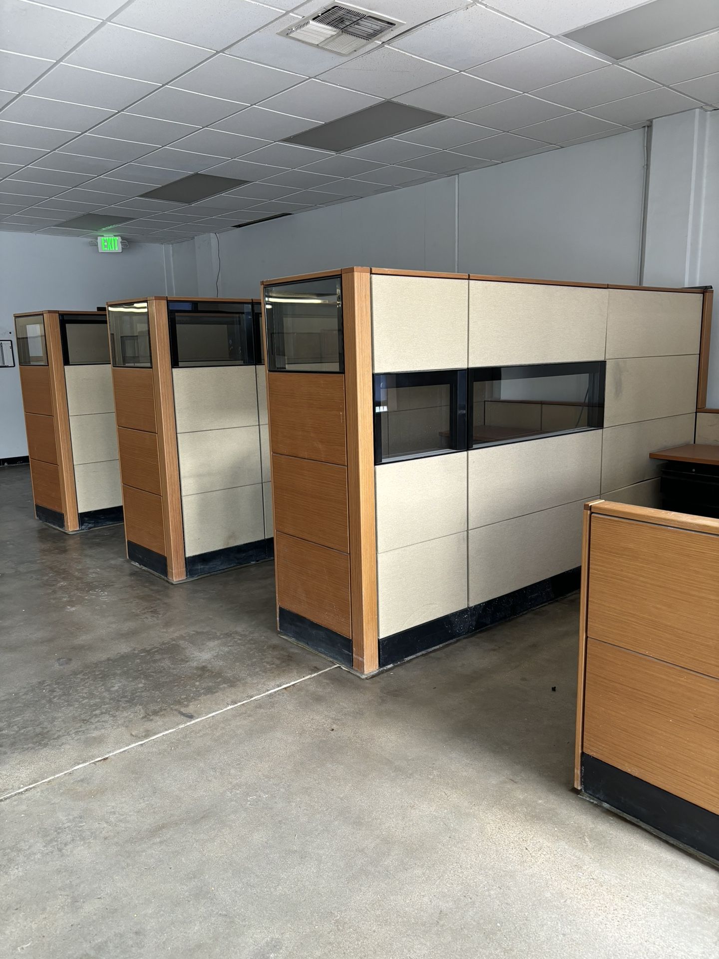 Office Cubicles And File Cabinets
