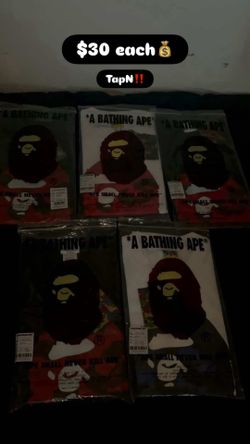 Bape tees