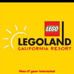 4  Legoland/ Water park Tickets Expires 12/27/2025