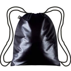 NEW LOQI Black Drawstring Bag