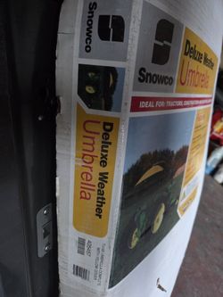 Deluxe weather umbrella
