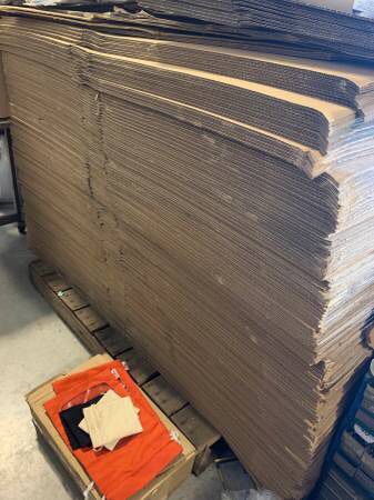 Brand new Corrugated cartons-Entire Pallet