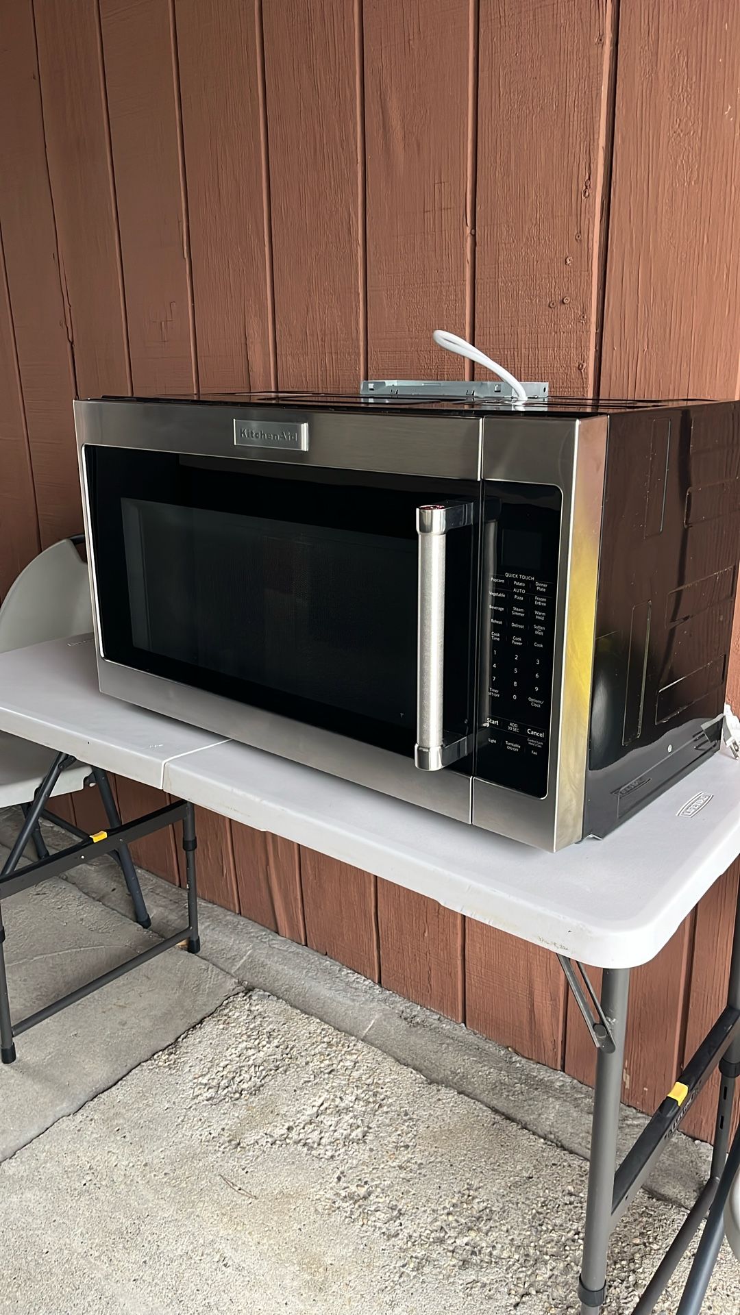 Over-the-range microwave - KitchenAid