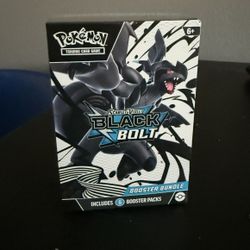 Pokemon Cards Black Bolt Booster Bundle. 