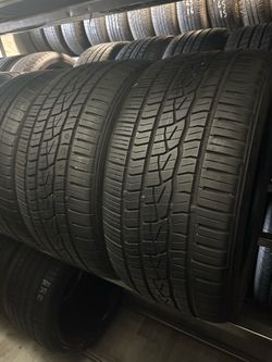PAIR OF TIRE 255 40 18 CONTINENTAL 85% LIFE