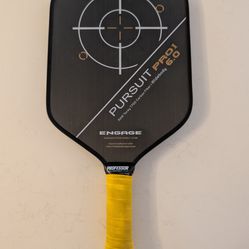 Engage Pursuit Pro1 6.0 Widebody Arctic Gold Pickleball Paddle