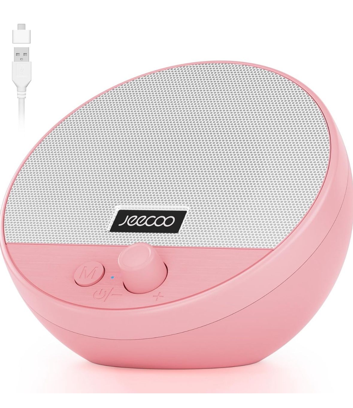 A10 USB Plug-N-Play Laptop Speakers Bluetooth Computer Speakers with Small & Portable, Easy-Access Volume Knob, Small Speaker for PC Desktop Monitor M