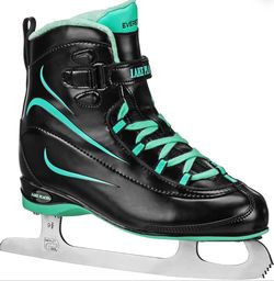 Lake Placid Figure Ice Skates Black Mint