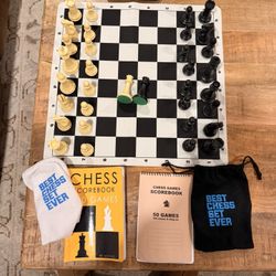 Complete Professional Chess Bundle: Best Chess Set Ever & Digital Timer