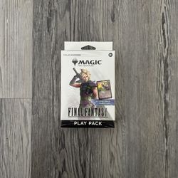 Magic The Gathering x Final Fantasy Play Pack Sealed