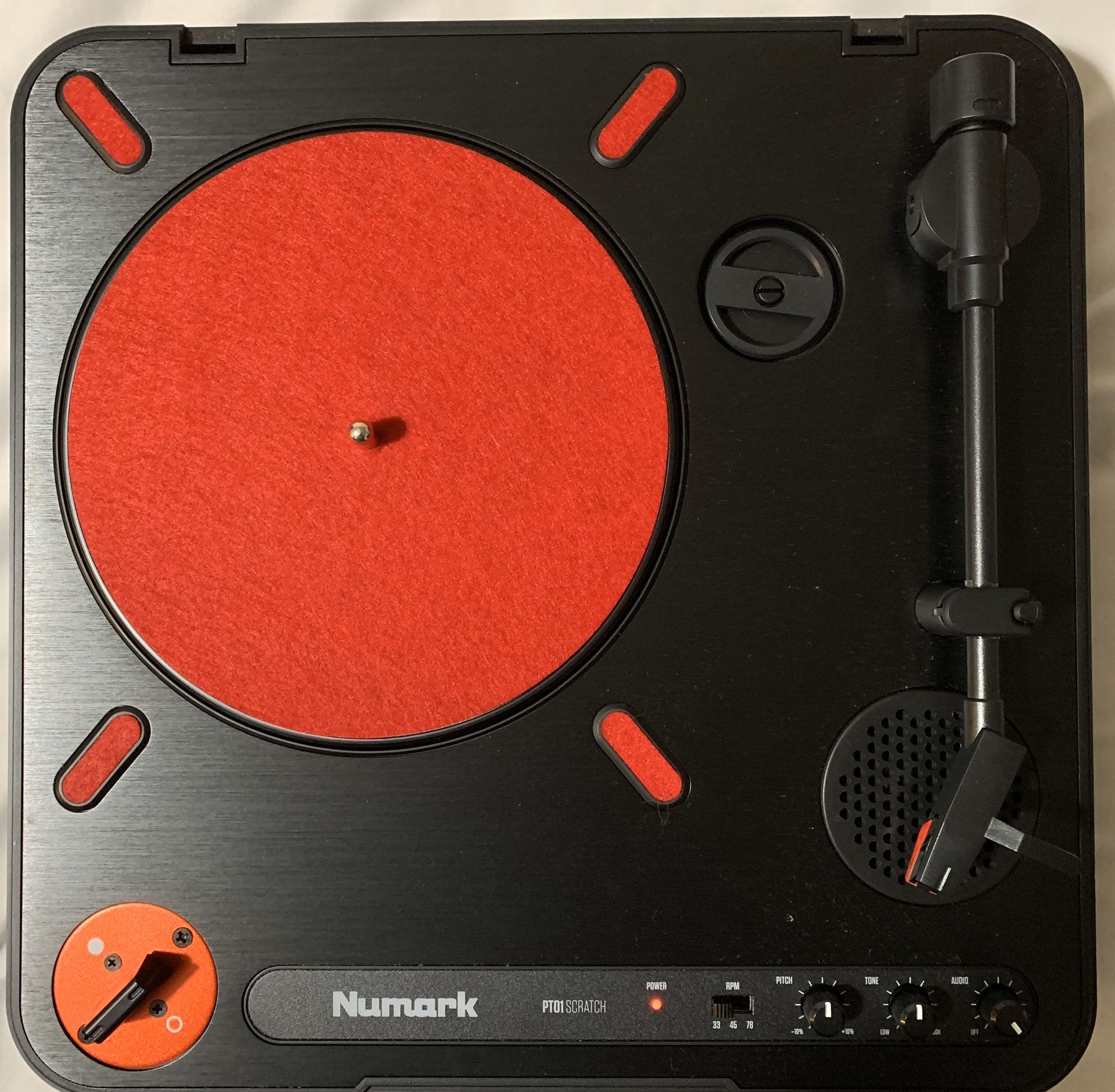 Numark pt01 scratch