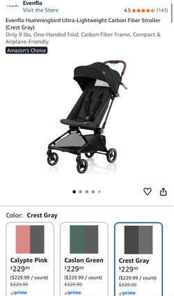 Evenflo hummingbird travel stroller