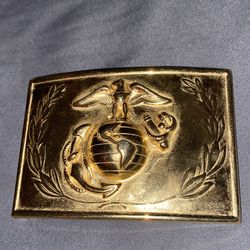 USMC NCO belt buckle