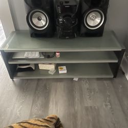 Glass Tv Stand 